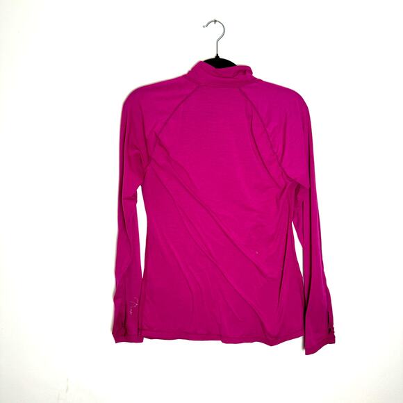 Paragon Top Womens Medium Merino Blend 1/4 Zip Long Sleeve Outdoors Wool Hiking - Picture 2 of 7